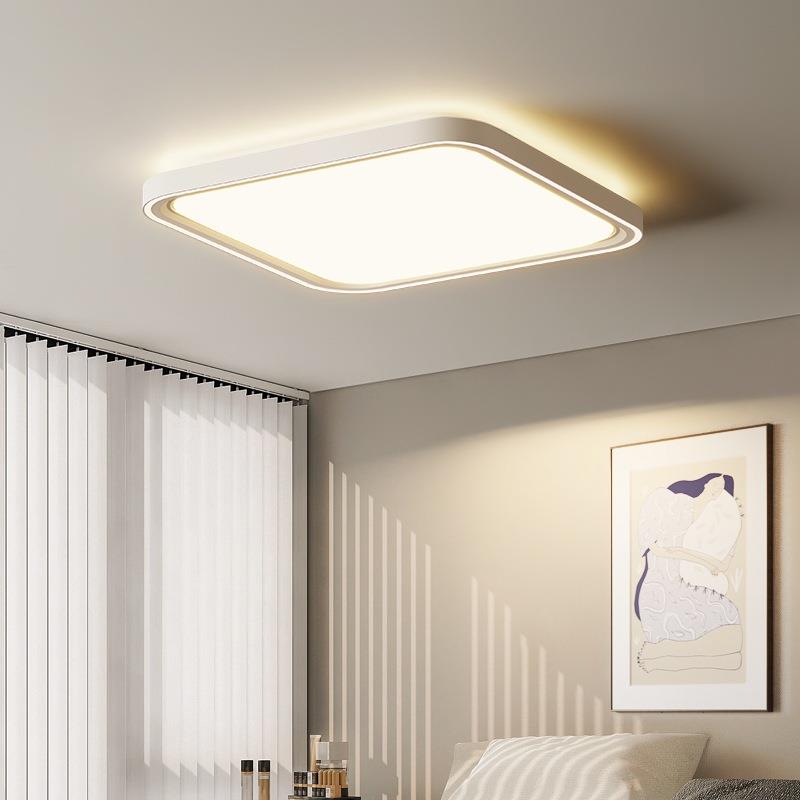 卧室家用吸顶灯简约现代大气感LED2024新款房间书房照明灯具
