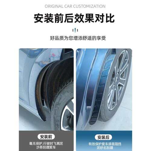 适用问界新M7ultra焕新版内衬挡泥板专用汽车后轮防沙挡泥板配件