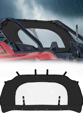 UTV后软挡风玻璃兼容Polaris RZR PRO XP/RZR Turbo R 防尘后窗