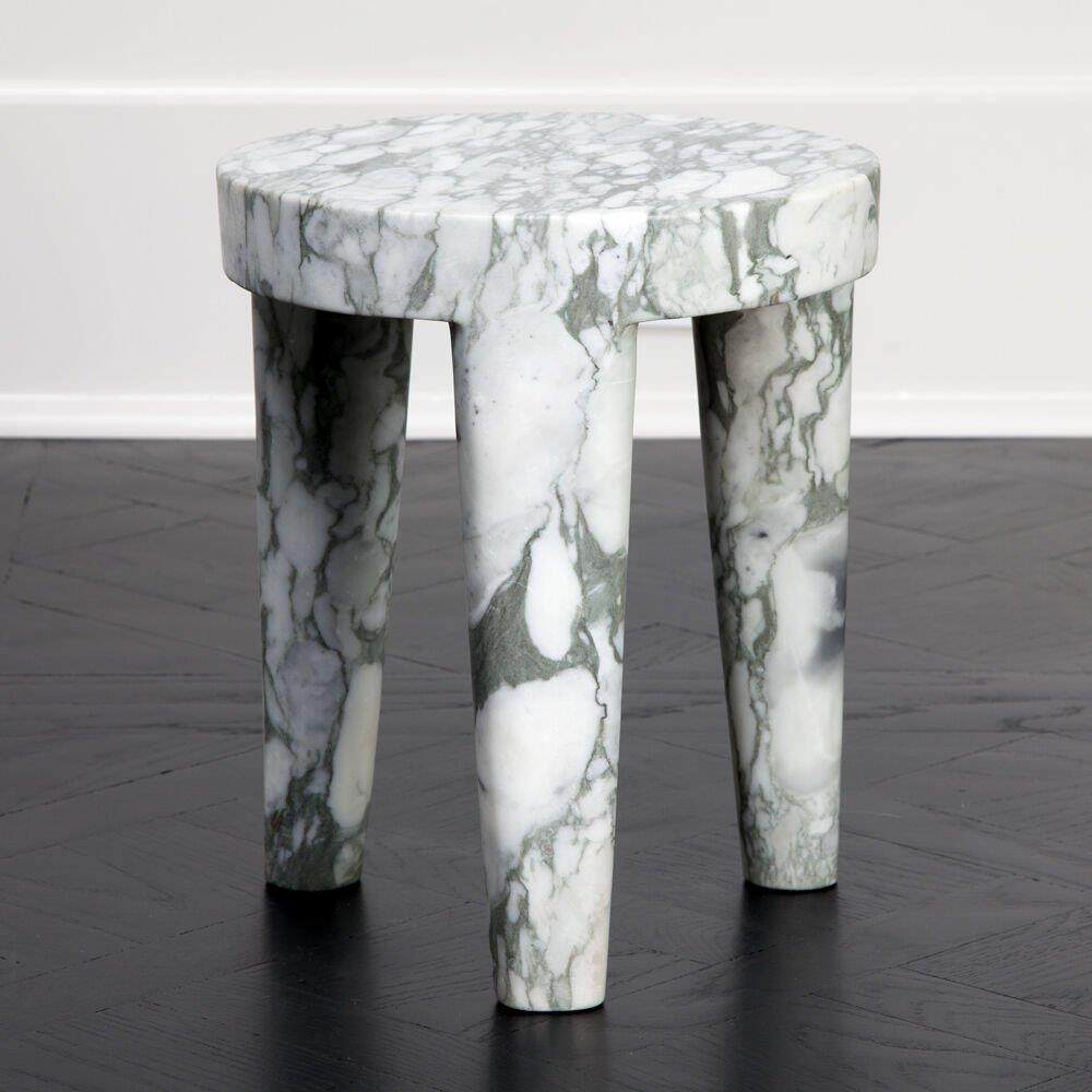 现代简约天然大理石边桌创意轻奢时尚家用样板房客厅沙发边角几