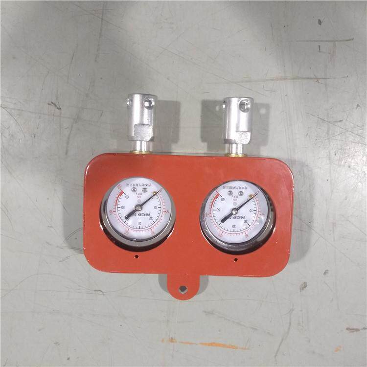 综采支架测压单表双表三表 综采液压支架专用测压表