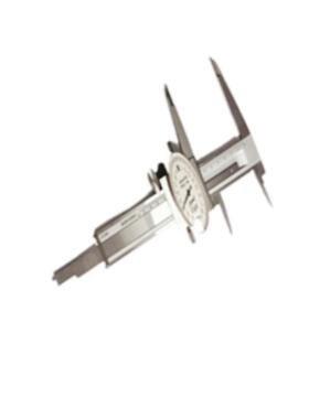 亚德力0-150MM/0-200MM/0-300MMX0.02不锈钢销售 带表卡尺