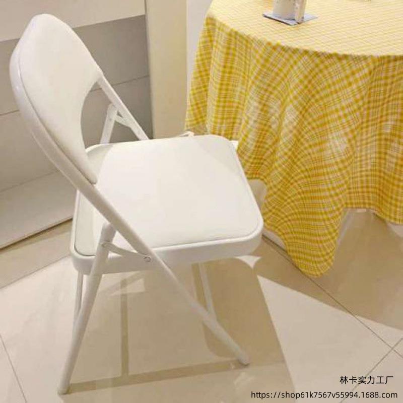 V林7电脑椅折叠椅子学生宿舍电脑办公室会议座椅舒适舒耐久坐椅子