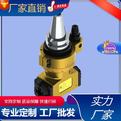 东莞工厂标特精密侧铣头龙门 卧加 CNC数控 BT30 单向角度头新款