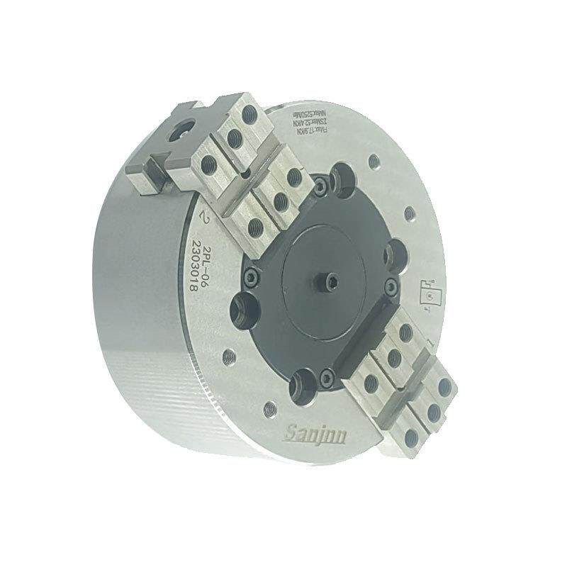 H2PL宽座二爪长行程液压工装卡盘车床配件高精度卡盘H2PL电动