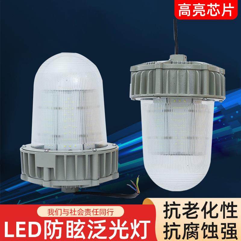 LED设备平台立杆防眩目泛光灯璧装防爆三防灯电厂锅炉厂矿专用