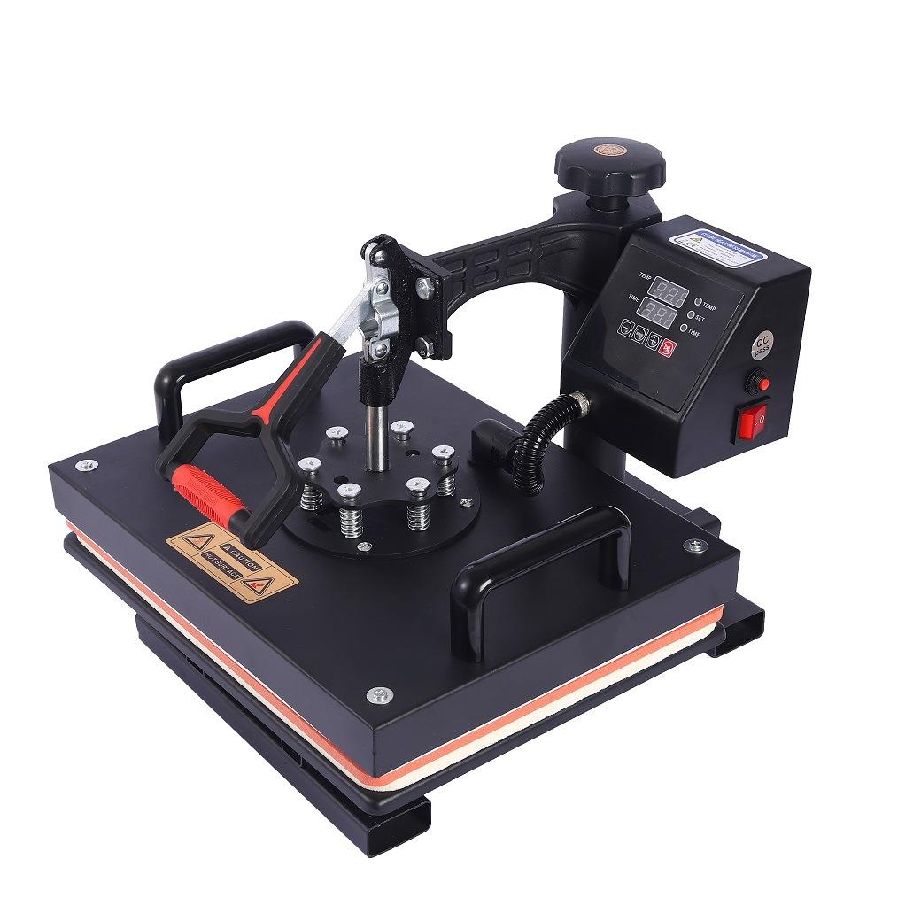 摇头式多功能十五合一烫画机 T恤烫图印花热转印机烤杯烤盘烫笔机