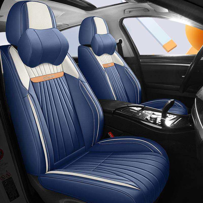 新款高档商务全皮款汽车坐垫四季通用小车专用座套纳帕皮座椅套