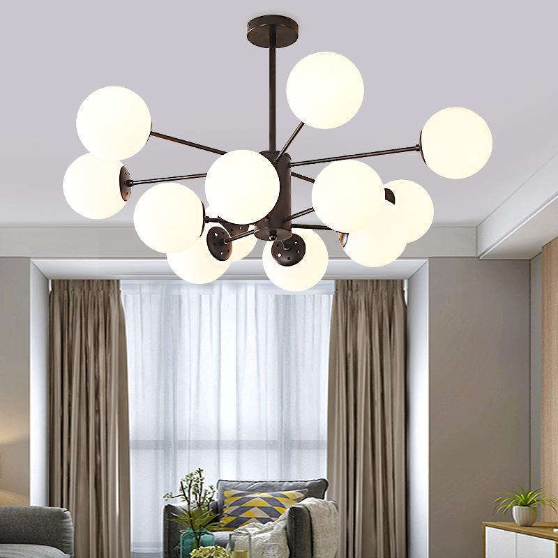 北欧风格灯具客厅吊灯创意餐厅灯个性简约大厅现代卧室灯魔豆吊灯