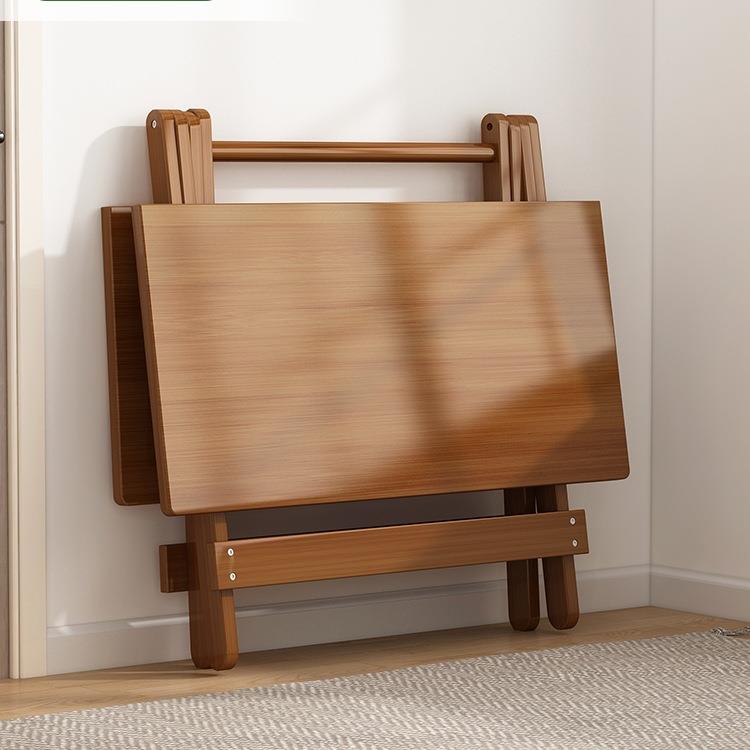 折叠桌子家用饭桌户外便携式出租房餐桌小户型可收纳摆摊小四方桌