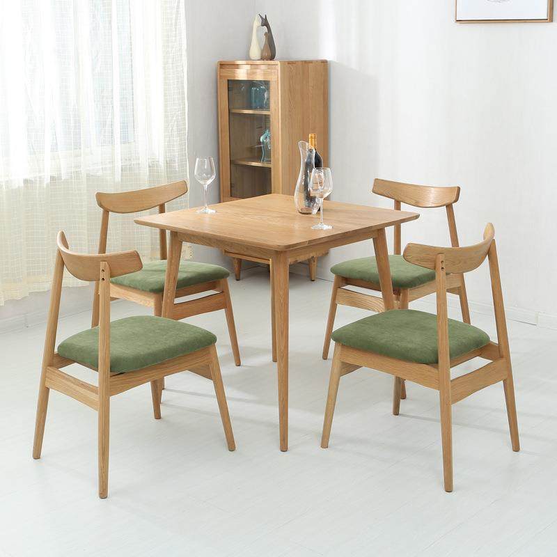 北欧全实木白橡木方桌日式原木简约现代小户型咖啡方形餐桌椅组合,电子元器件市场,其它元器件,淘宝优惠券,粉丝福利购,淘宝优惠卷