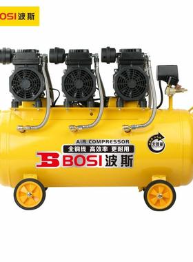 波斯气动220V1380W*3无油空气压缩机空压机90LBS663020其他