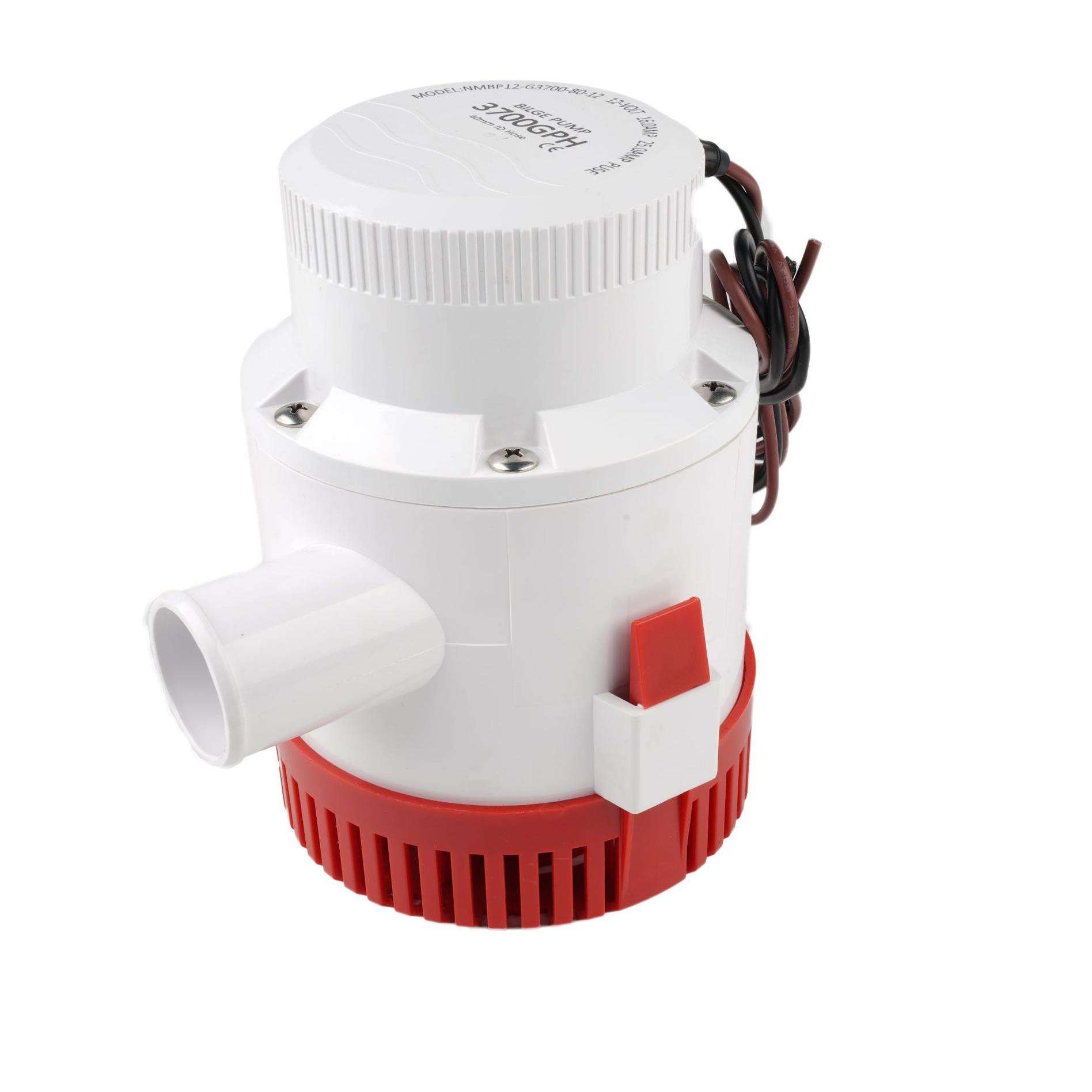 3700GPH12v24V直流舱底泵游船游艇排水泵船用水泵潜水泵