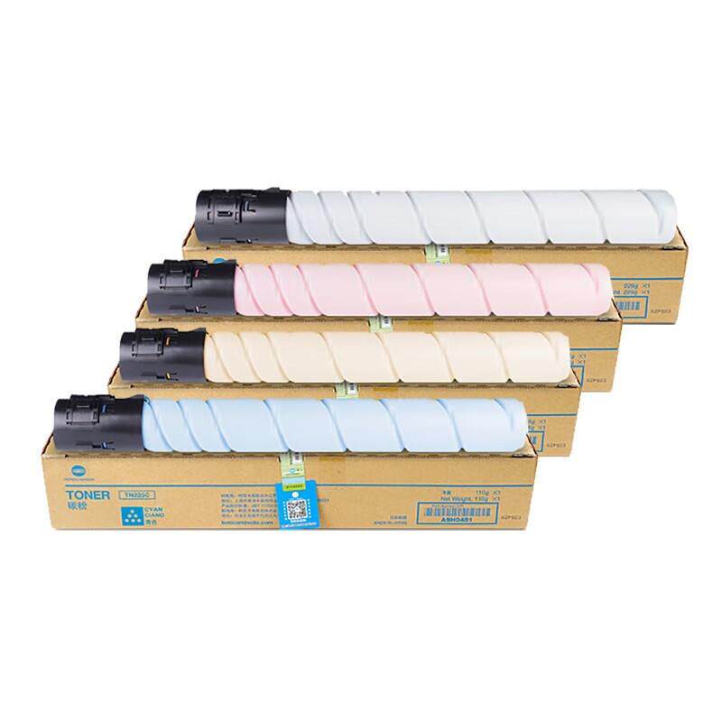 柯尼卡美能达TN223四色Bizhub-C226/BizhubC266粉盒筒(杭州快送)