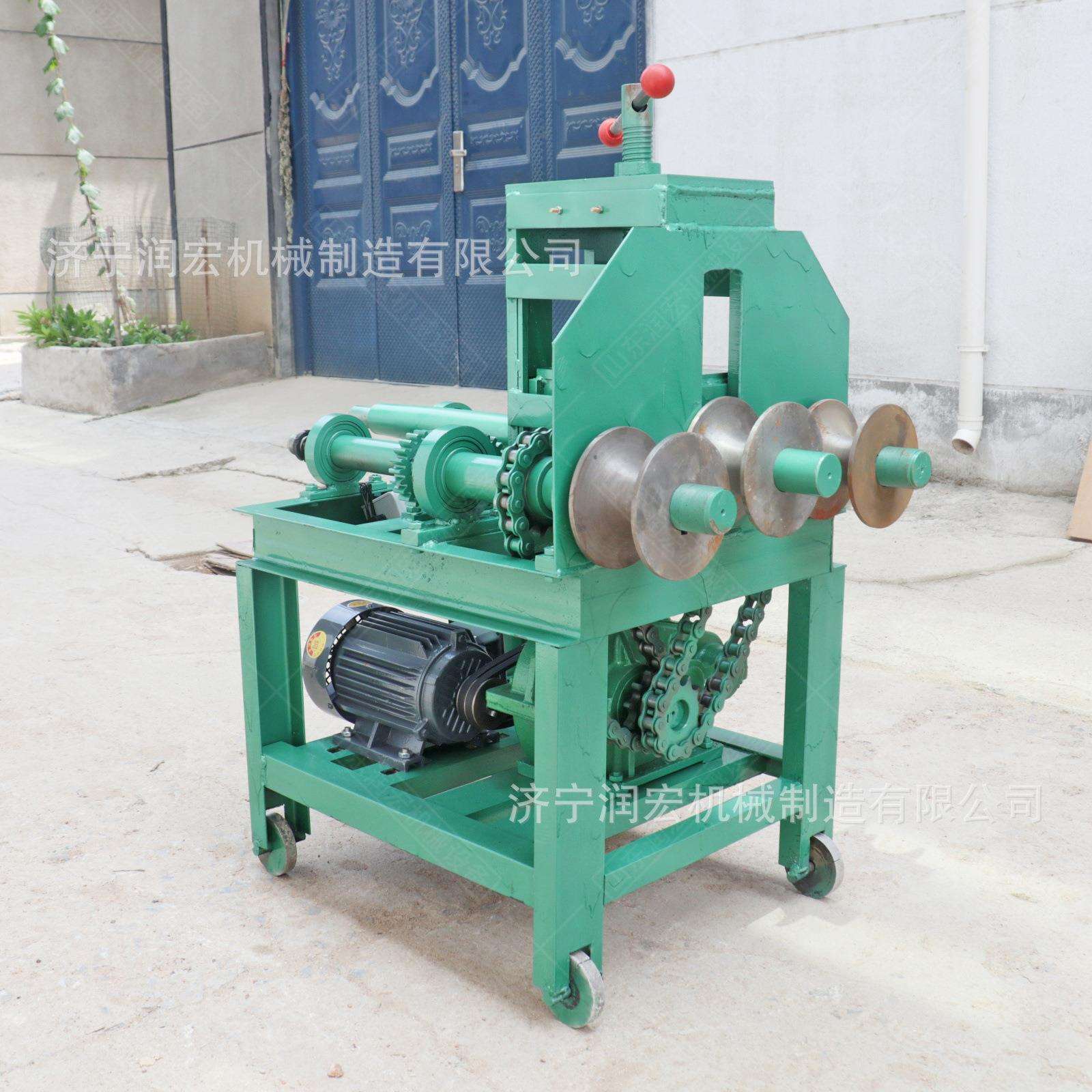 80型折弯机立式电动弯管机半自动大棚圆管压弧矩管方管护栏压弯机