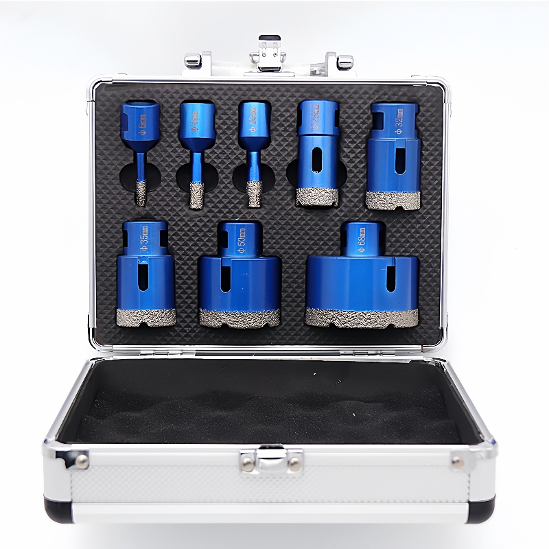 8pcM14钎焊开孔器套装金刚石石材瓷砖打孔角磨机钻头跨境扩孔钻