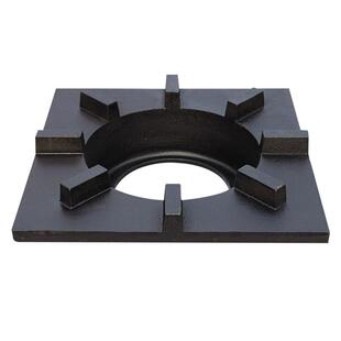 一体炉膛铸铁矮汤炉花板节能沟风板500x500