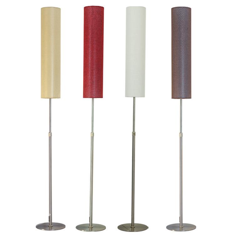 北欧现代简约时尚圆柱长筒立柱落地灯样板间客厅书房卧室LED灯