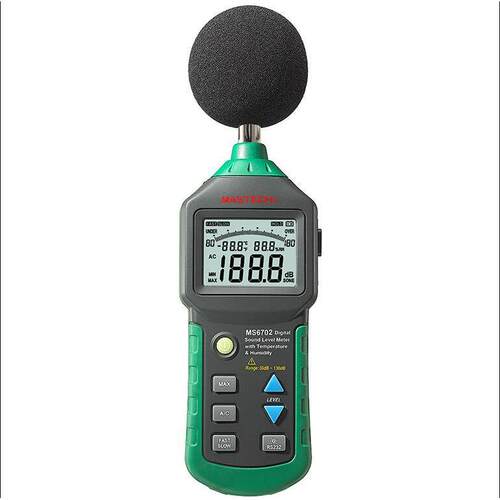 MASTECH华仪噪音计MS6702手持式分贝仪温度湿度测量三合一声级计