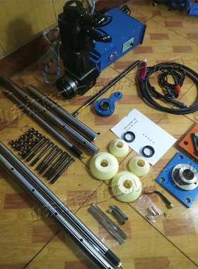 数控型镗焊一体机Boring and welding machine 便携式移动镗孔机