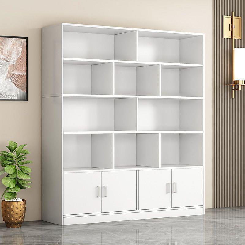 书柜落地置物架简易家用展示柜书架客厅靠墙收纳柜学生卧室储物柜