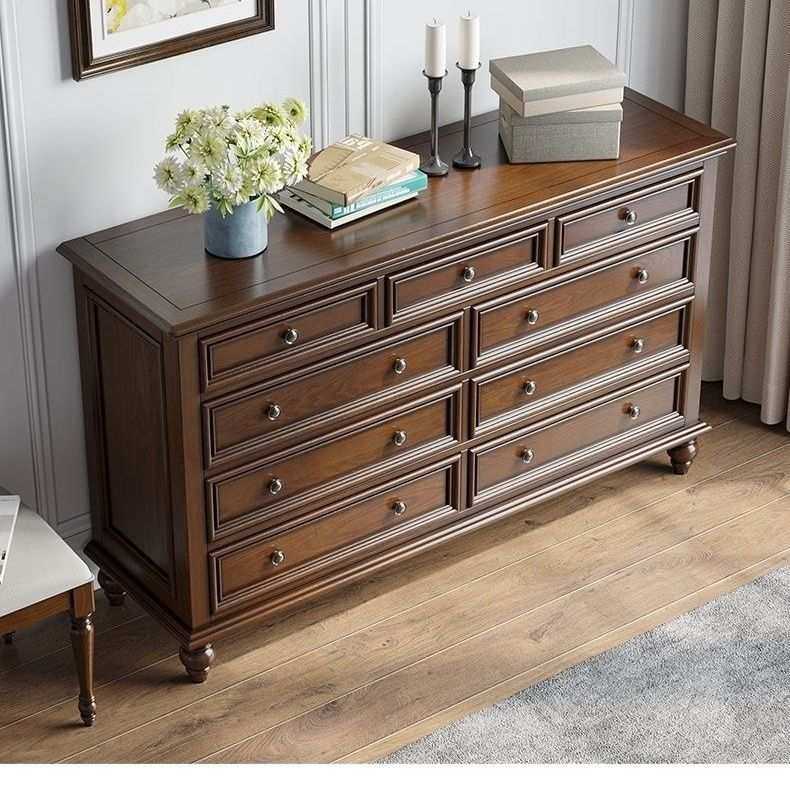 热卖美式斗柜乡村七斗九斗客厅五斗柜抽屉式卧室复古收纳储物柜,模玩/动漫/周边/娃圈三坑/桌游,模型制作工具/辅料耗材,淘宝优惠券,粉丝福利购,淘宝优惠卷