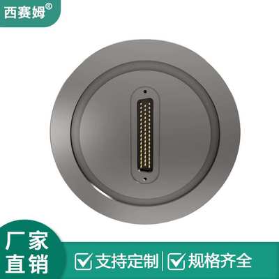 西赛姆Dsub圆盘防尘防水工业级金属外壳气密连接器工业严苛环境专