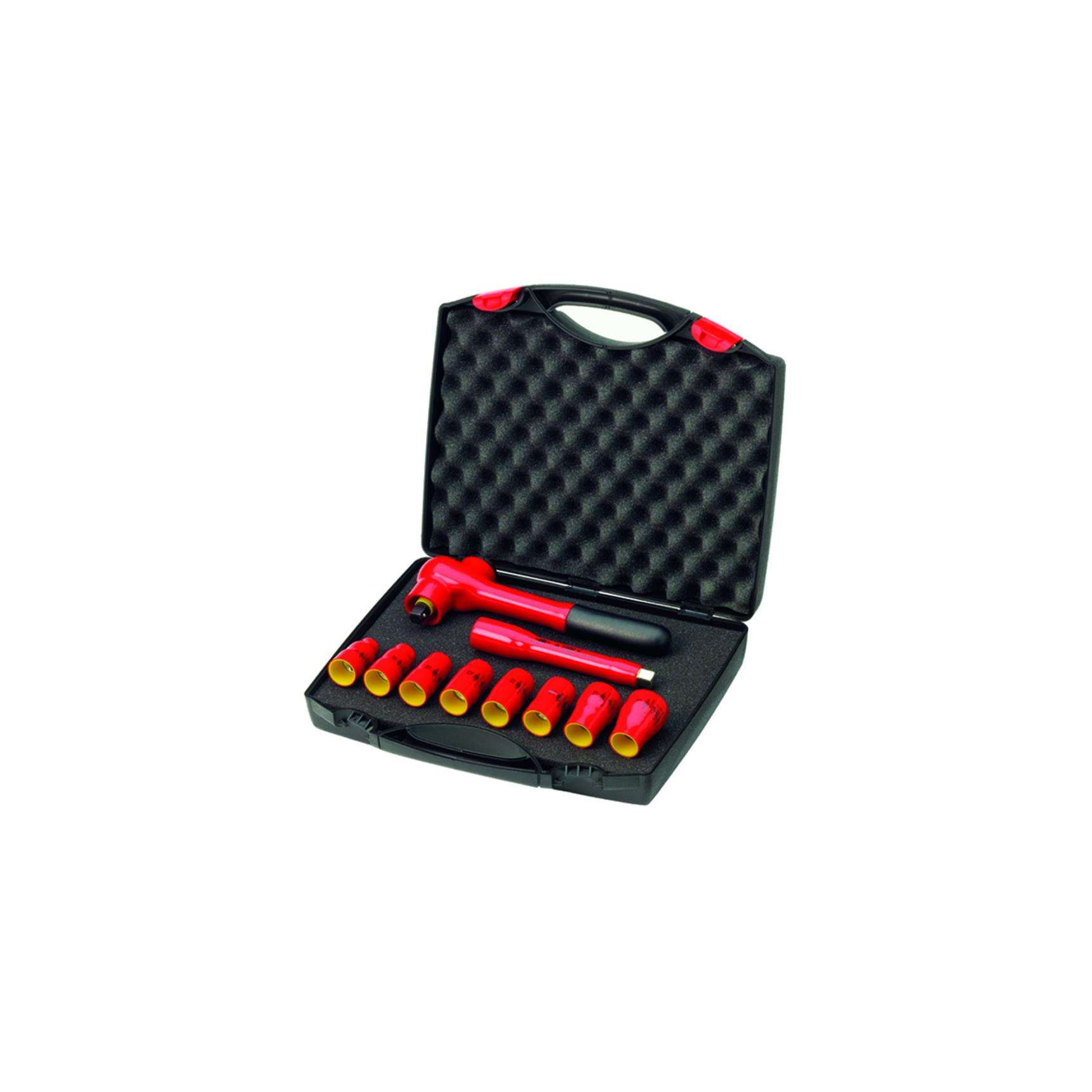 德国Wiha威汉7207NK10013/8”两用棘轮10件套33183套筒