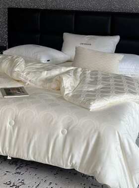 L'M Meser高奢提花生物基大豆纤维被 莱赛尔纤维单人双人子母被子