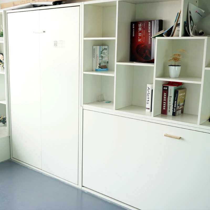 MSM视美五金厂家直销正翻 侧翻翻转床架隐形床壁床折叠床架床垫