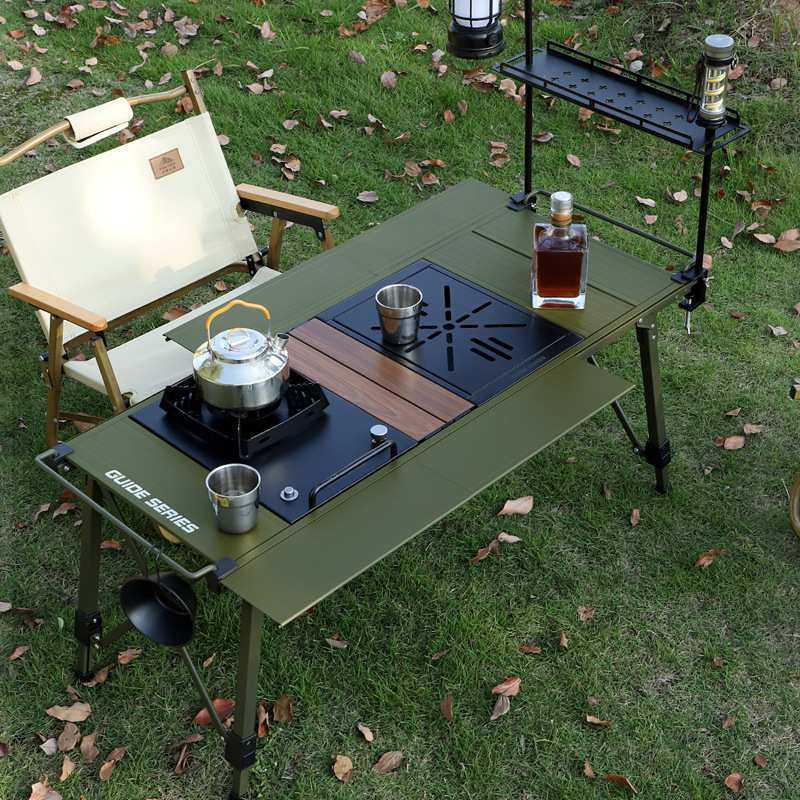 步林BULIN-GuideSeries户外露营铝合金桌IGT桌野营折叠桌野餐桌