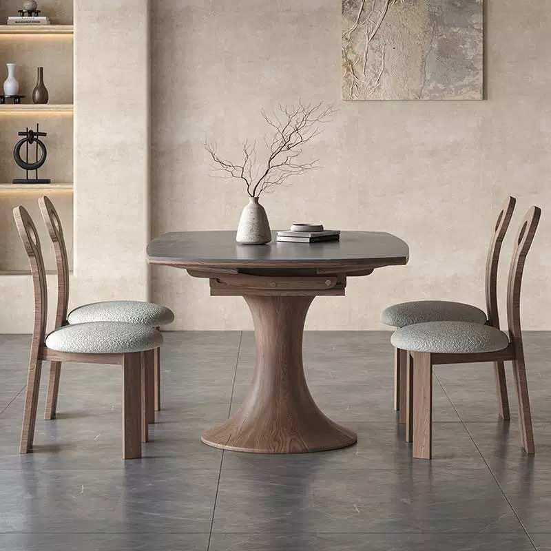 意式极简小蛮腰餐桌多功能岩板餐桌大小户型现代简约圆桌客厅饭桌,农机/农具/农膜,其它农用工具,淘宝优惠券,粉丝福利购,淘宝优惠卷