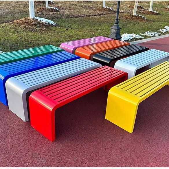 公园椅户外长椅不锈钢广场室外休闲座椅花园椅子户外长条凳彩色,农机/农具/农膜,其它农用工具,淘宝优惠券,粉丝福利购,淘宝优惠卷