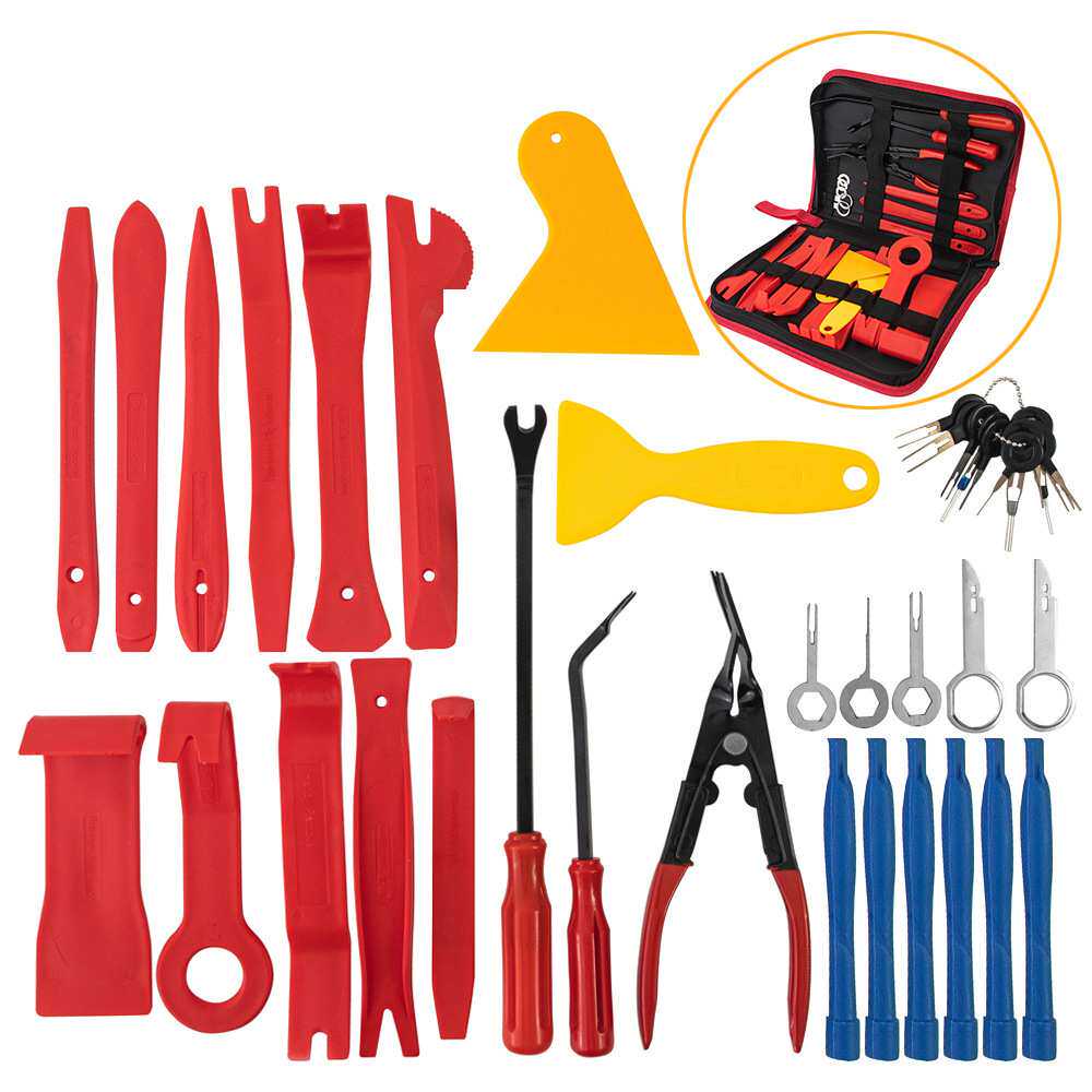 三好卡扣适用汽车通用45件套DVD中控导航面板内饰门板拆卸工具