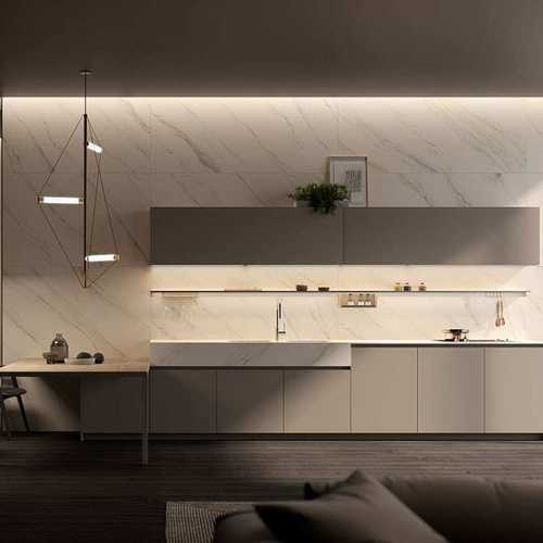 厨房橱柜灶台组合柜农村橱柜不锈钢经济型碗柜一体组装家用租房用