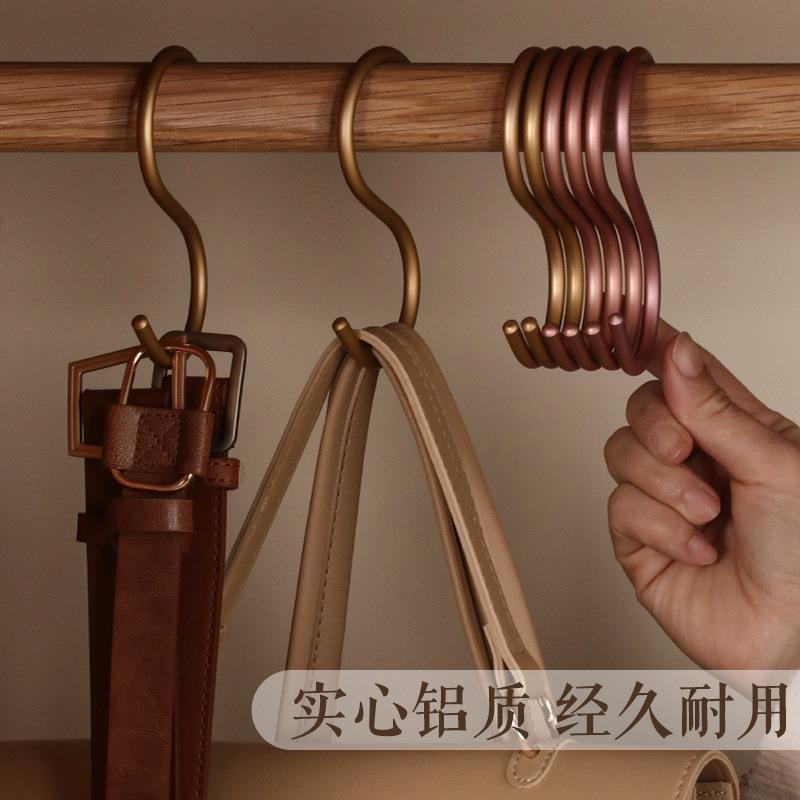 多功能铝合金挂钩S型挂钩s钩子厨房浴室多用s形勾金属S钩新款