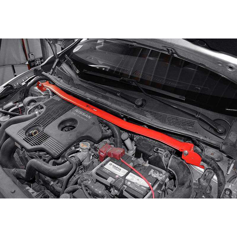 引擎室平衡杆 前顶吧 支撑稳定杆 汽车改装转弯防倾拉杆Strut Bar