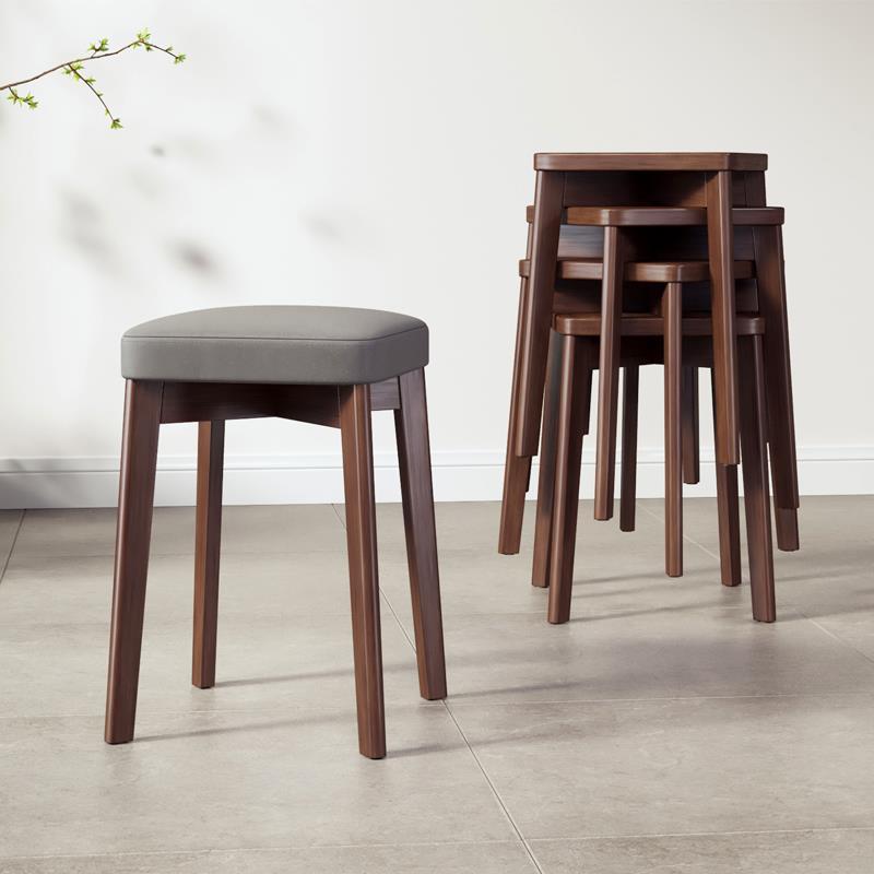 实木凳子家用小凳子高凳成人板凳木头凳子方凳木登高凳客厅餐桌凳