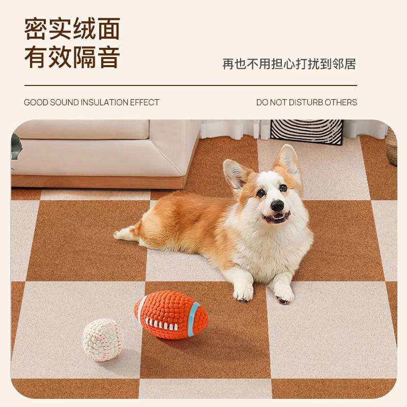 出口宠物地垫毯拼接防滑垫狗狗猫防抓隔静音隔水尿可拆洗