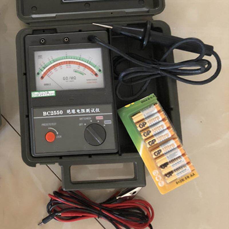 价格实惠 BC2550 指针式绝缘电阻表（2500V/5000V）绝缘电阻仪
