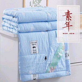 A类纯棉可水f洗夏凉被空调被子纯棉夏被棉加厚保暖冬被芯春秋被