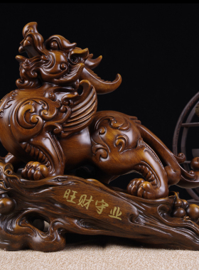 貔貅摆件一对招财聚财乔迁开业礼品客厅办公室家居酒柜装饰品摆设