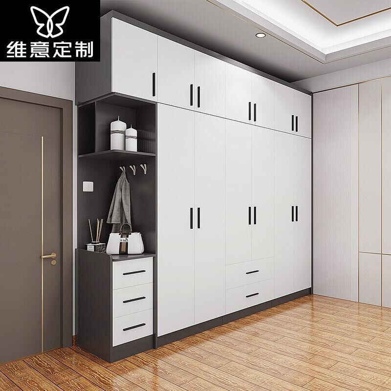 维意定制全屋定制整体柜子衣橱衣柜家用家具卧室简约现代储物柜子