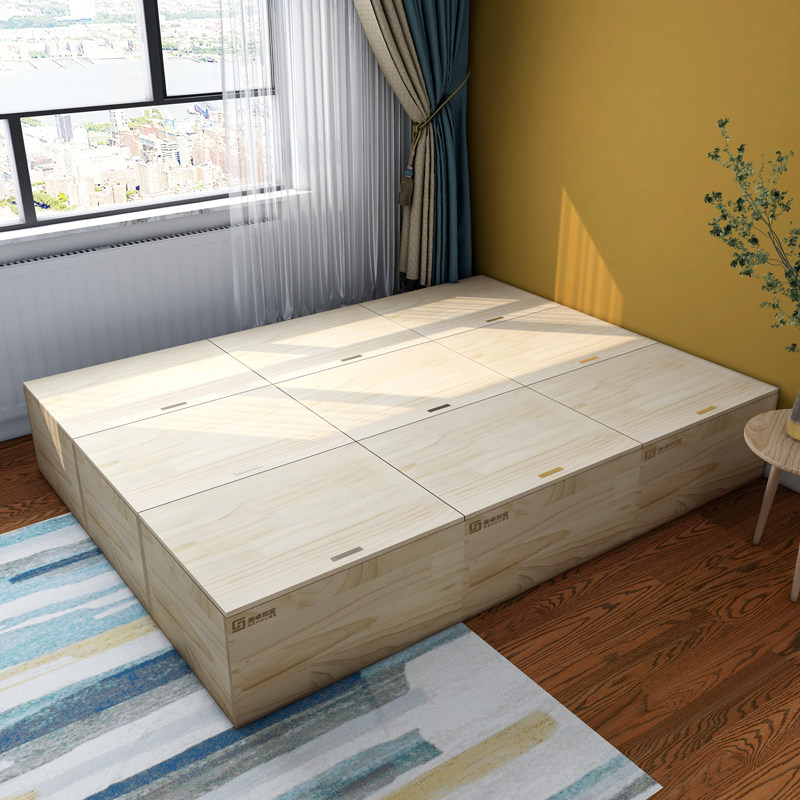定制榻榻米地台床衣柜一体卧室塌塌米加宽床箱儿童房简约踏踏米床,全屋定制,榻榻米定制,淘宝优惠券,粉丝福利购,淘宝优惠卷