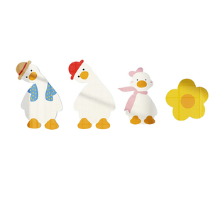 网红卧室门上卡通贴纸画儿童房间布置墙面装饰女孩小公主改造用品