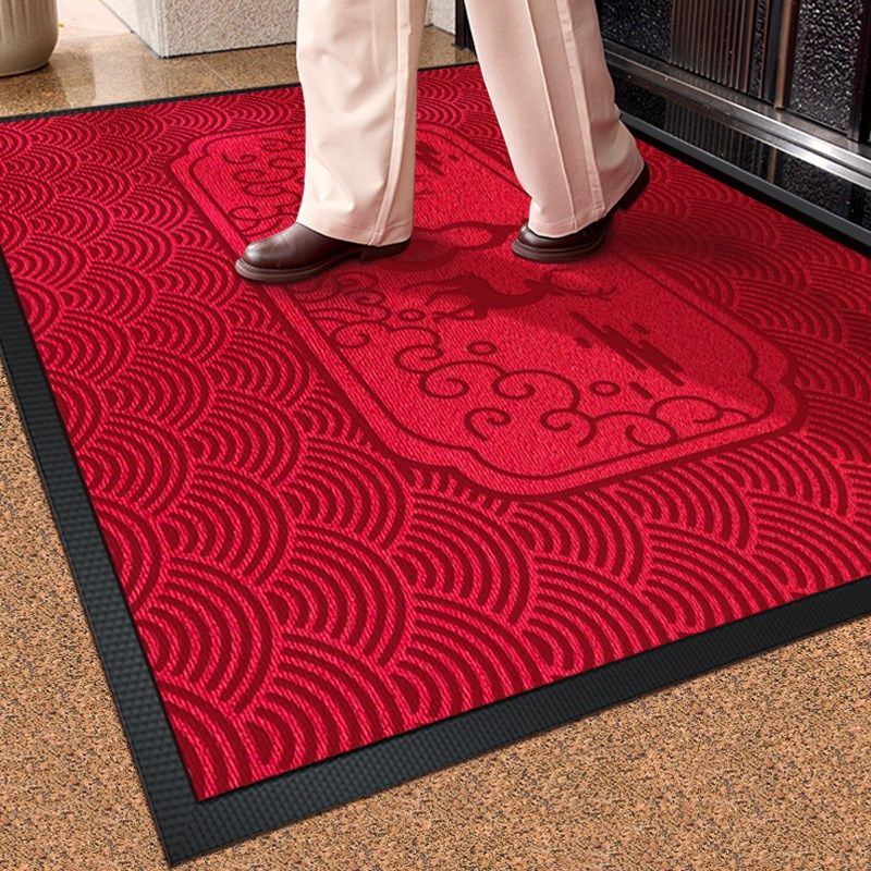 高级感入户门垫2025新款别墅进门地毯中式大门口耐脏免洗防滑脚垫