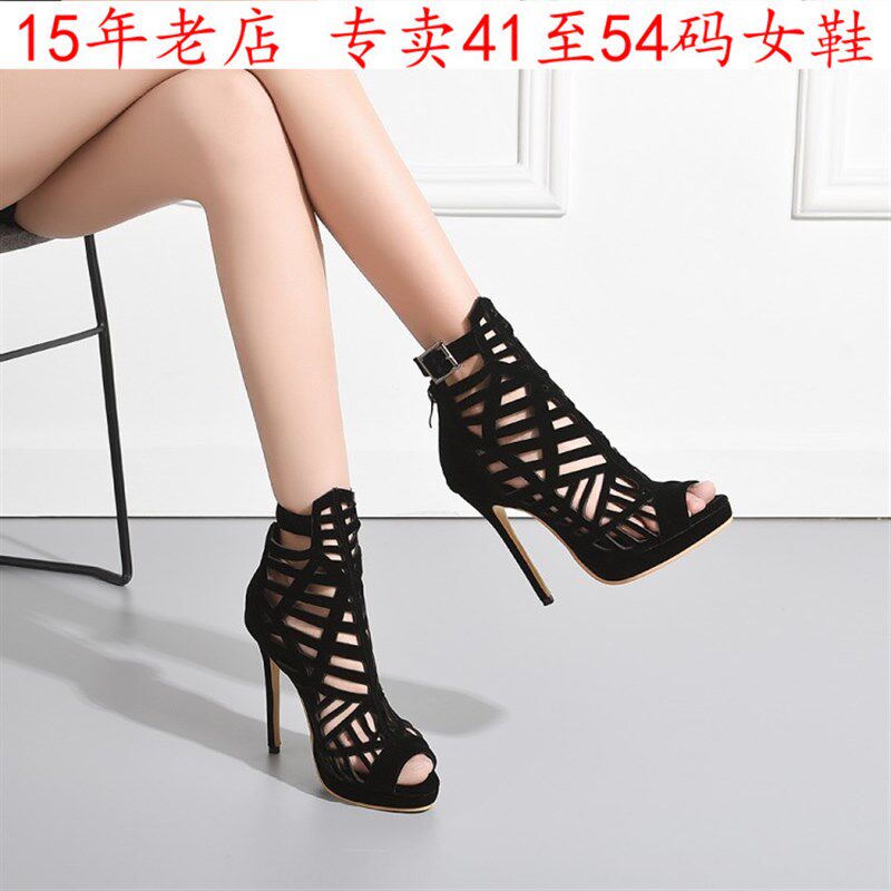 41到52特大码女鞋42 43超高跟凉鞋子44凉靴45  46 47 48 V49 50Q5