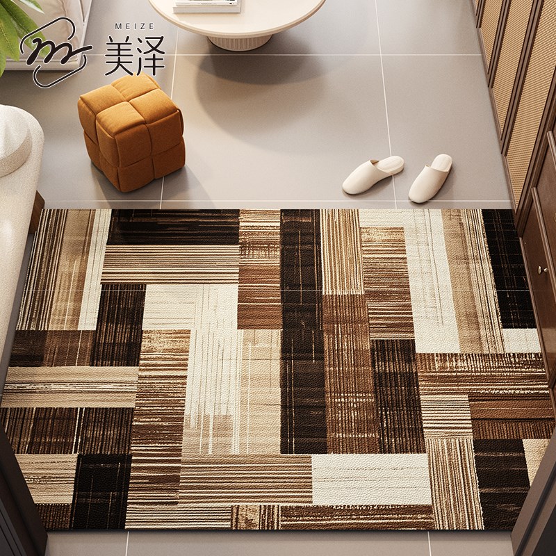 入户门地垫2025新款大门口防滑地毯进门家用脚垫玄关室内除尘门垫