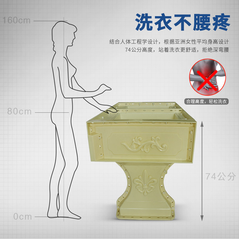 洗衣池模具欧式h罗马柱卫生间洗手盆模型塑料水泥现浇混泥土模板