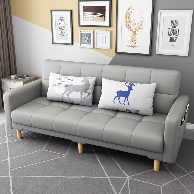 2米沙发小户型窄客厅1.4米1.7米长的沙发1.5农村1.6家用60cm宽1.1